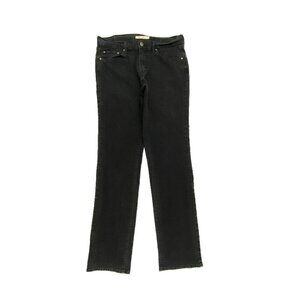 Levi's 505 Straight Leg Women's size 29 Black Denim Jeans